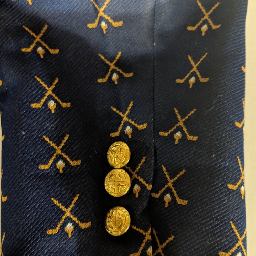 70s Vintage Wide Lapel Mens Polyester - Picture 8 of 8